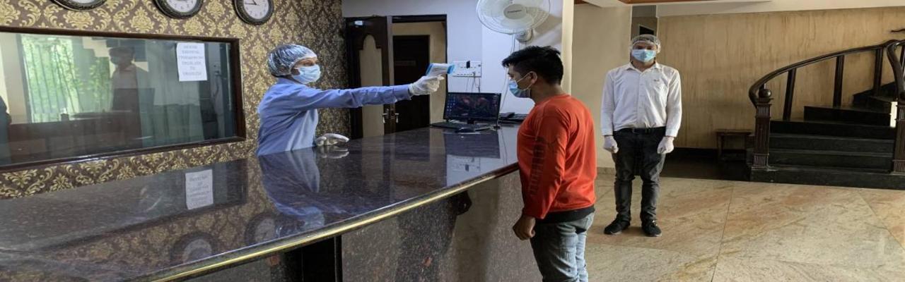 Hotel Grand Arjun Rāipur Eksteriør billede